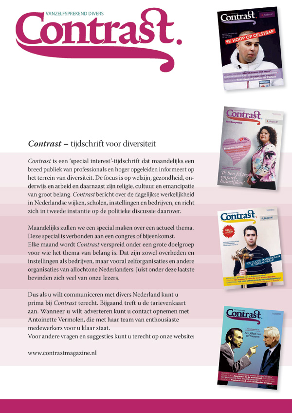 Contrast Magazine - Tijdschrift voor Diversiteit